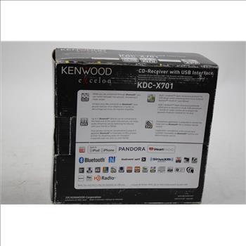 Kenwood Excelon Radio Cd-Receiver With USB Interface, First Aler Smoke Dectector