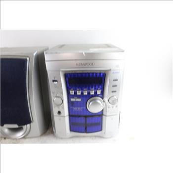 Kenwood Stereo System With Speakers, 3 Pieces