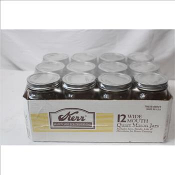 Kerr Two Twelve Pack 32oz Wide Mouth Jars
