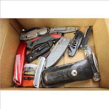 Kershaw, Gerber, Mossy Oak, And More Folding Knives, 20 Pieces