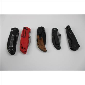 Kershaw, SOG, True And More Folding Knives, 25 Pieces