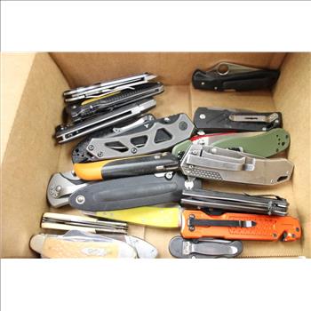 Kershaw, SOG, True And More Folding Knives, 25 Pieces