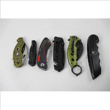 Kershaw, Uline, Tac-Force, And More Folding Knives, 20 Pieces