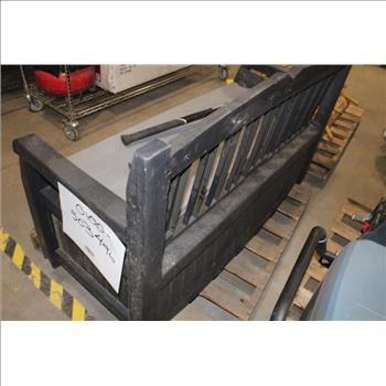 Keter Patio Bench With Storage And Husky Tools