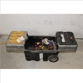 Keter Rolling Tool Box With Assorted Hardware