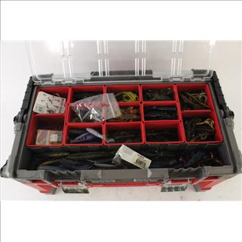 Keter Tackle Box, With Fishfinder And Tackle, 50+ Pieces