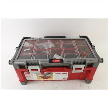 Keter Tackle Box, With Fishfinder And Tackle, 50+ Pieces