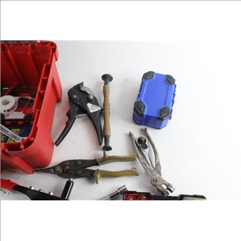 Keter Tool Box With Assorted Tools, 20+ Pieces