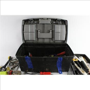 Keter Tool Box With Tools, 10+ Pieces