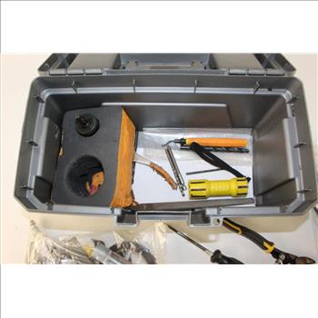 Keter Tool Box With Tools, 15+ Pieces