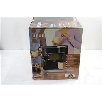 Keurig K Duo Single Serve & Carafe Coffee Maker, Black