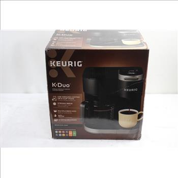 Keurig K Duo Single Serve & Carafe Coffee Maker, Black