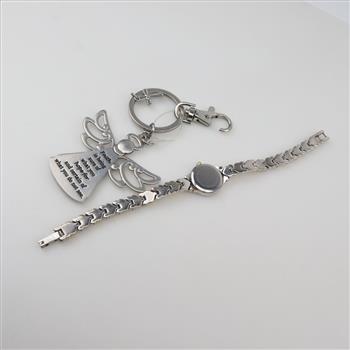 Keychain And Watch, 2 Pieces