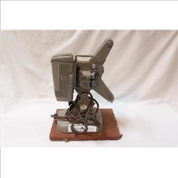 Keystone 8mm Film Projector With Case