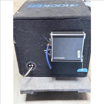 Kicker 16 Inch Subwoofer With Kicker Amp