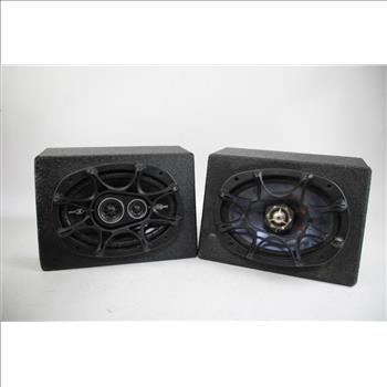 Kicker Car Speakers, 2 Pieces