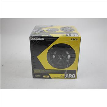 Kicker Coaxial Car Audio 190 Watts Speaker