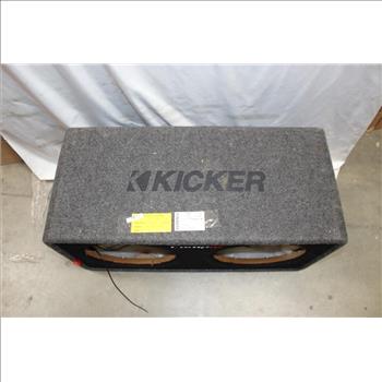 Kicker Comp R Twin Speakerbox (Box Only)