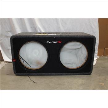 Kicker Comp R Twin Speakerbox (Box Only)