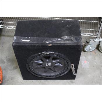Kicker Comp VR Car Speaker And Speaker Box