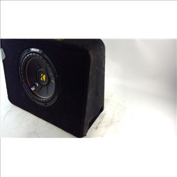 Kicker CompC Subwoofer With Box