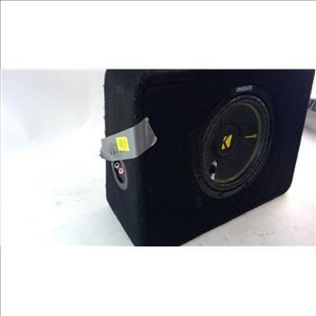 Kicker CompC Subwoofer With Box