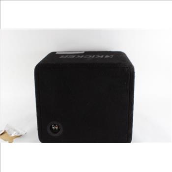 Kicker CompR Subwoofer With Box