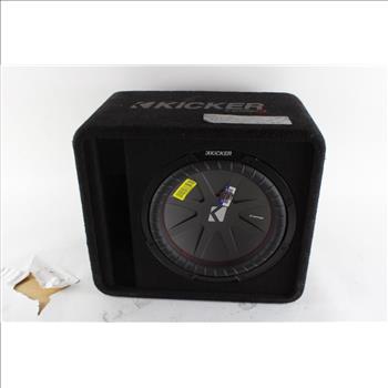 Kicker CompR Subwoofer With Box