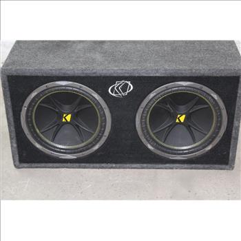 Kicker Dual Subwoofer Box