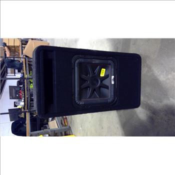 Kicker Speaker In Enclosure