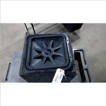 Kicker Speaker In Enclosure