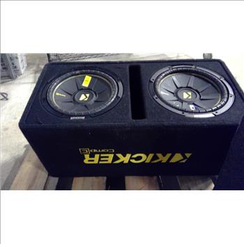 Kicker Speakers In Enclosure