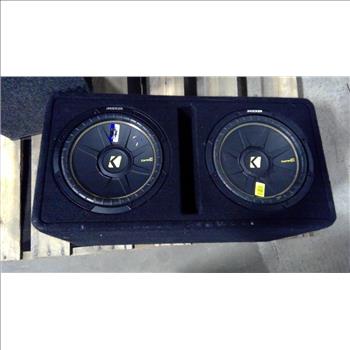 Kicker Speakers In Enclosure