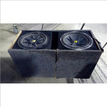 Kicker Speakers In Enclosure