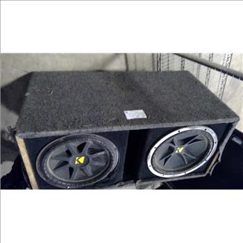 Kicker Speakers In Enclosure