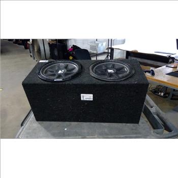 Kicker Speakers In Enclosure