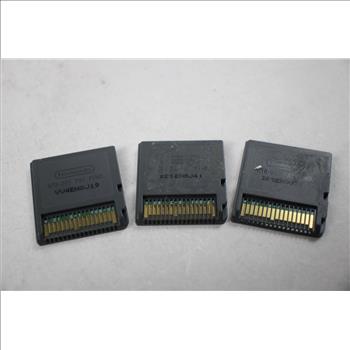 Kingdom Hearts RE:Coded, Star Wars: The Force Unleashed 2, And More Video Game Cards For Nintendo DS, Lot Of 3