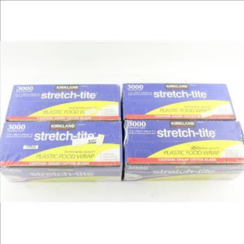 Kirkland Signature Plastic Food Wrap, 4 Pieces