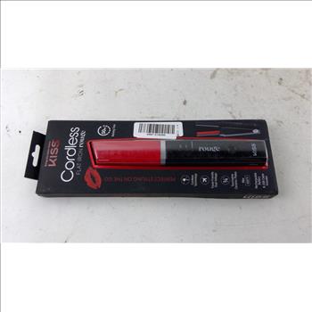 KISS Cordless Flat Iron Rouge