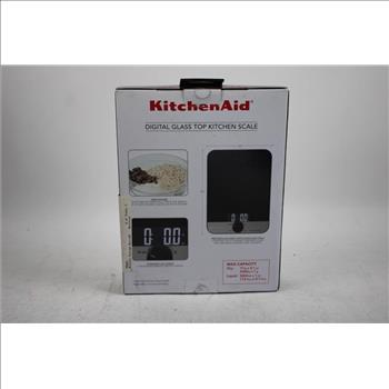 Kitchen Aid Digital Glass Top Kitchen Scale, KQ908