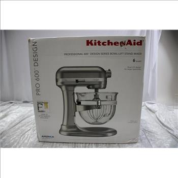 Kitchen Aid Pro 600 Design Series Bowl- Lift Stand Mixer