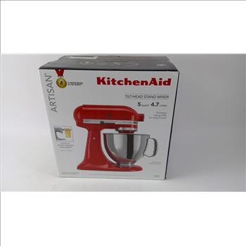 Kitchen Aid Tilt-Head Stand Mixer, KSM150PSER