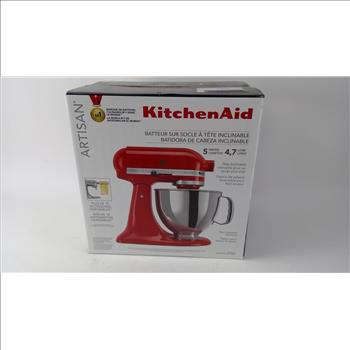 Kitchen Aid Tilt-Head Stand Mixer, KSM150PSER