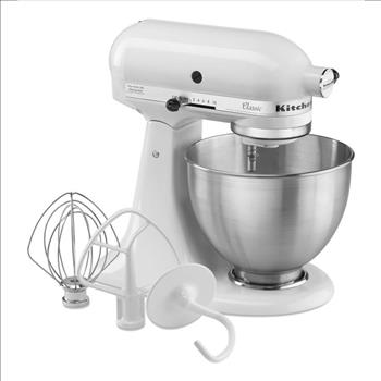 Kitchen-Aid K45SSWH Mixer