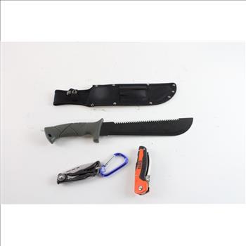 Klein Tools And Other Knives, 3 Pieces