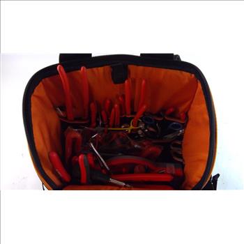 Klein Tools Bag With Tools, 15+ Pieces