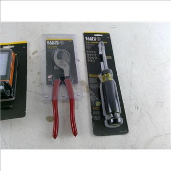 Klein Tools Cable Cutter And More 4 Pieces
