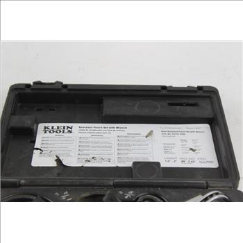 Klein Tools Knockout Punch Set With Wrench