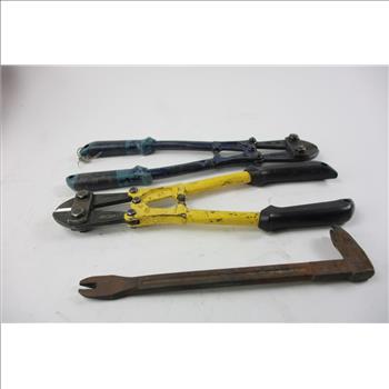 Klein Tools Screwdriver Set With Case, Bike Lock, Anvil Bolt Cutters And More, 7 Pieces