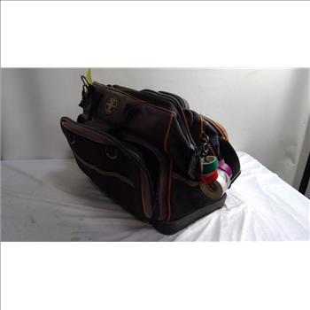 Klein Tools Tool Bag With Screwdrivers, Pliers, Electrical Tape, And More